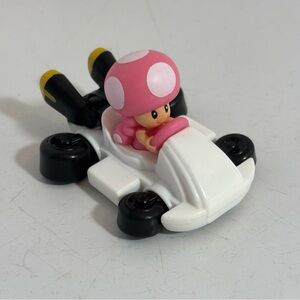 💥5/$25 McDonald’s Nintendo super Mario Kart pink Toadette race car
